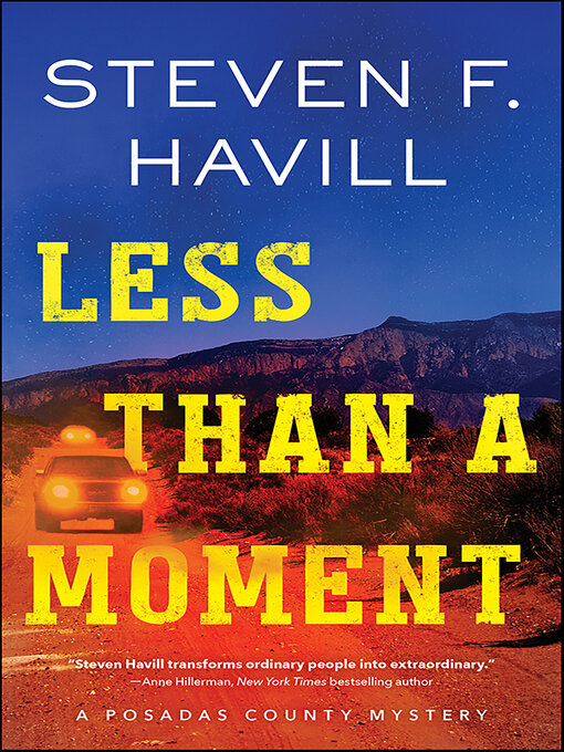 Title details for Less Than a Moment by Steven F. Havill - Available